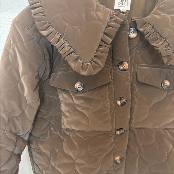 dRA Quilted Ruffle Puffer Jacket - Picture 4 of 4